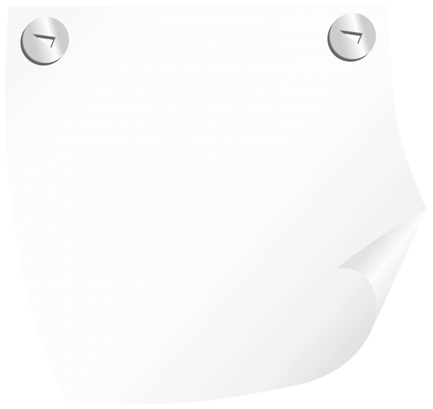 paper clipart sticky note