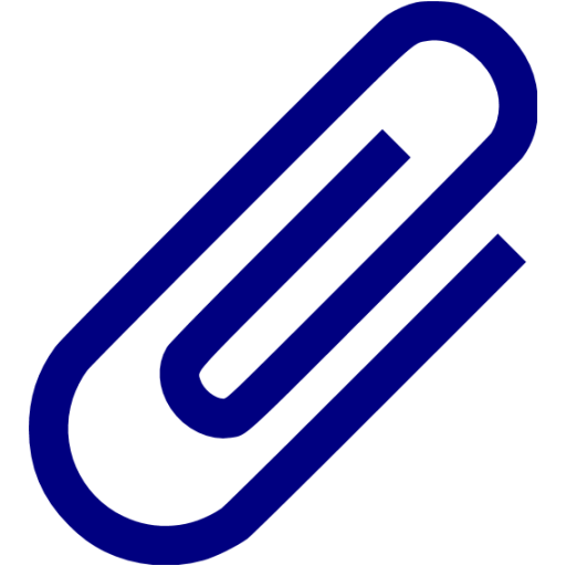 Paperclip clipart blue. Picture free download best