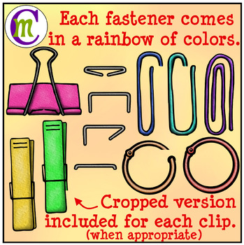 paperclip clipart fastener