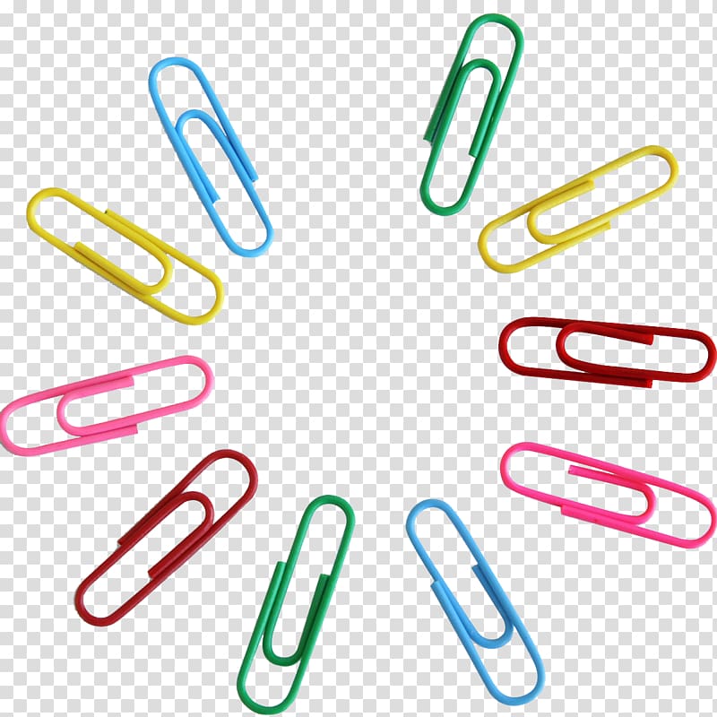 paperclip clipart office supply