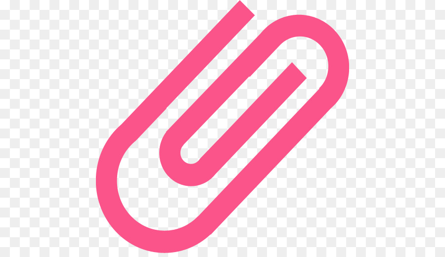 paperclip clipart pink