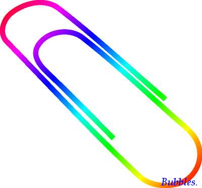 Paperclip clipart rainbow, Paperclip rainbow Transparent FREE for ...