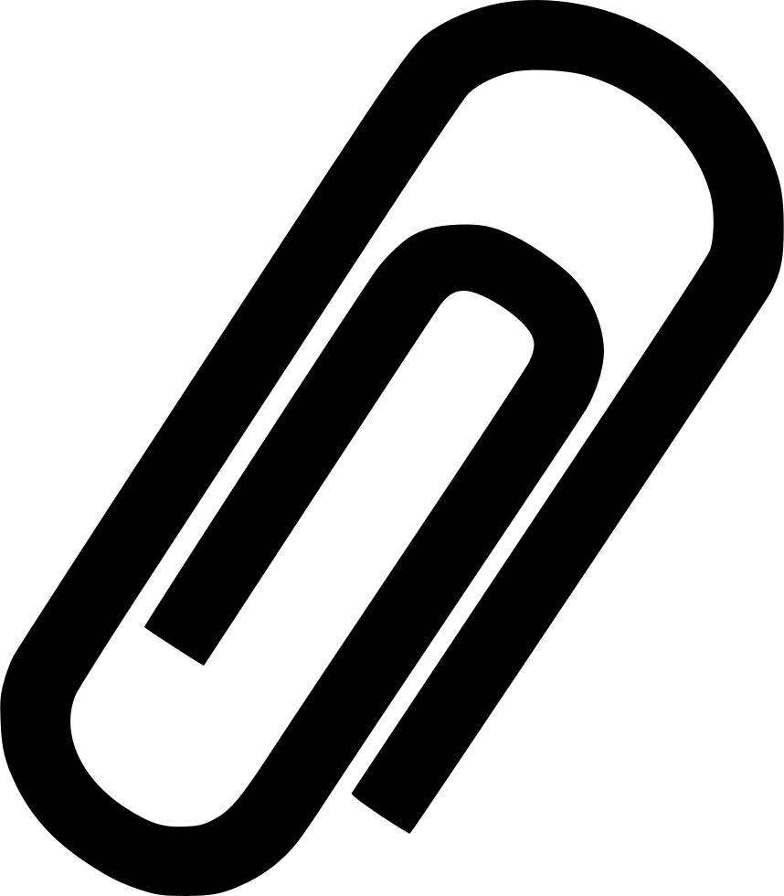 paperclip clipart short object