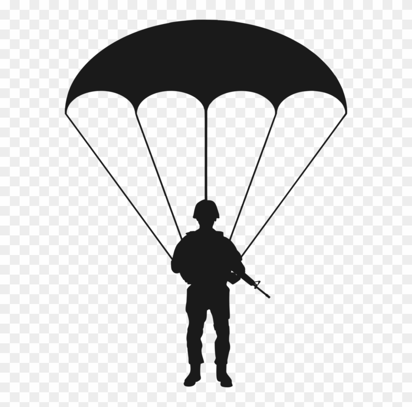 parachute clipart airborne