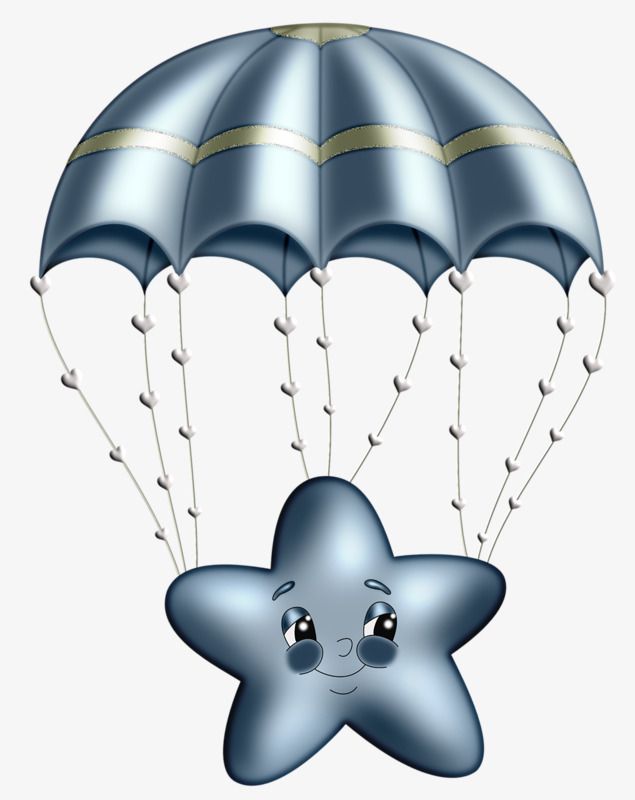 parachute clipart baby