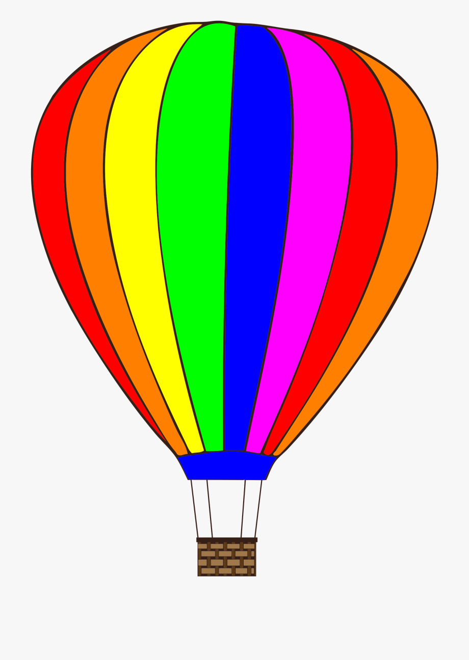 parachute clipart big balloon