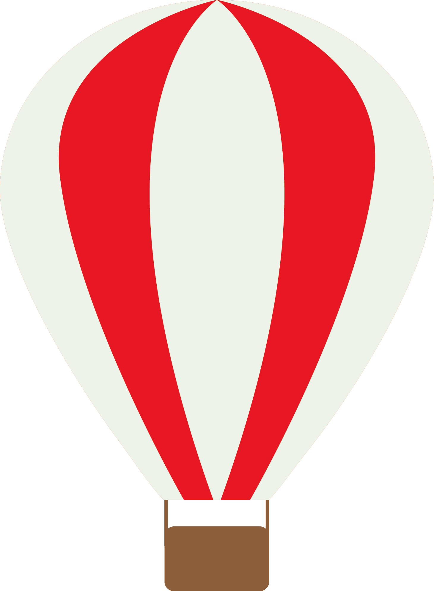 parachute clipart heart