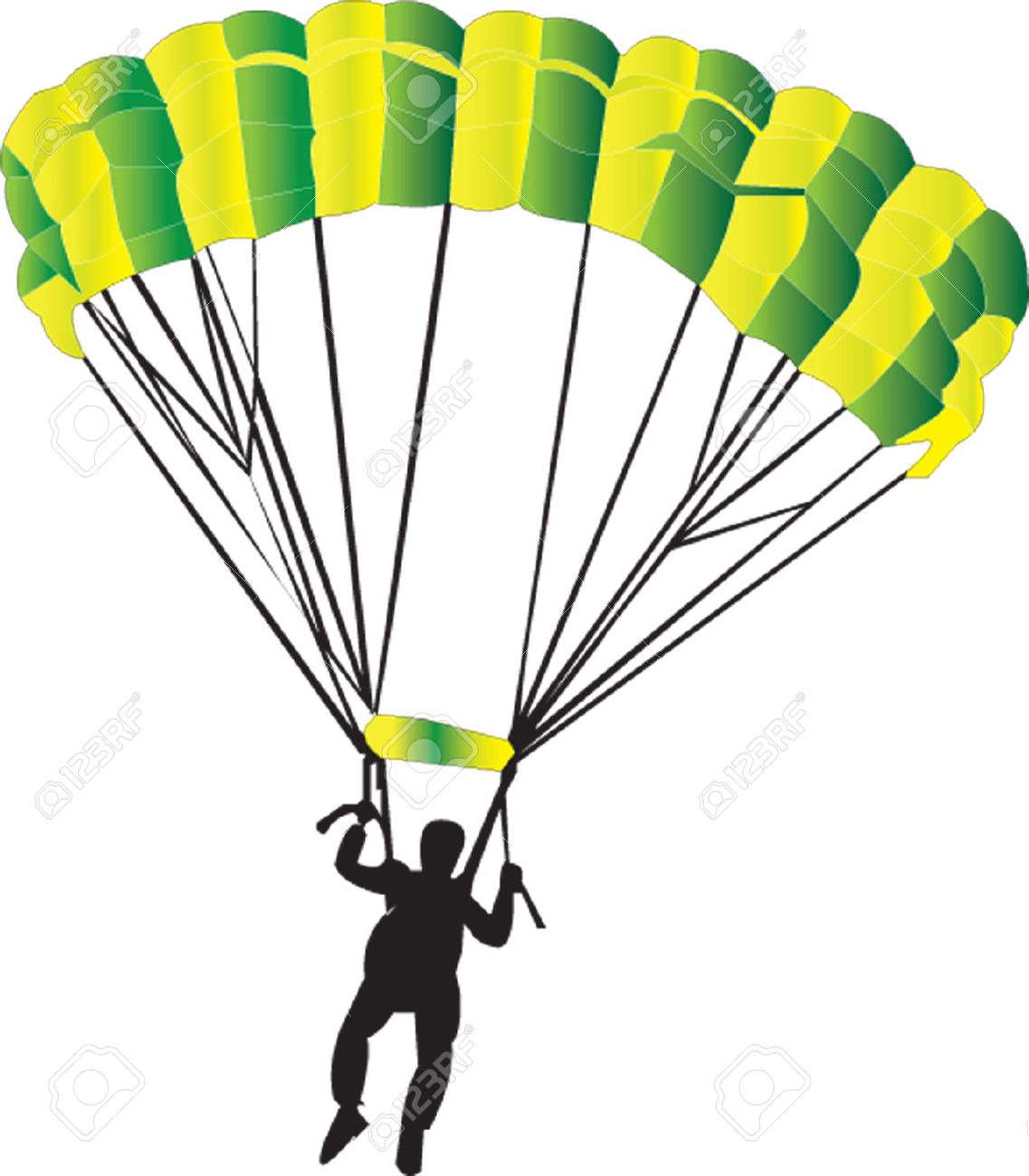 parachute clipart parachute jumper