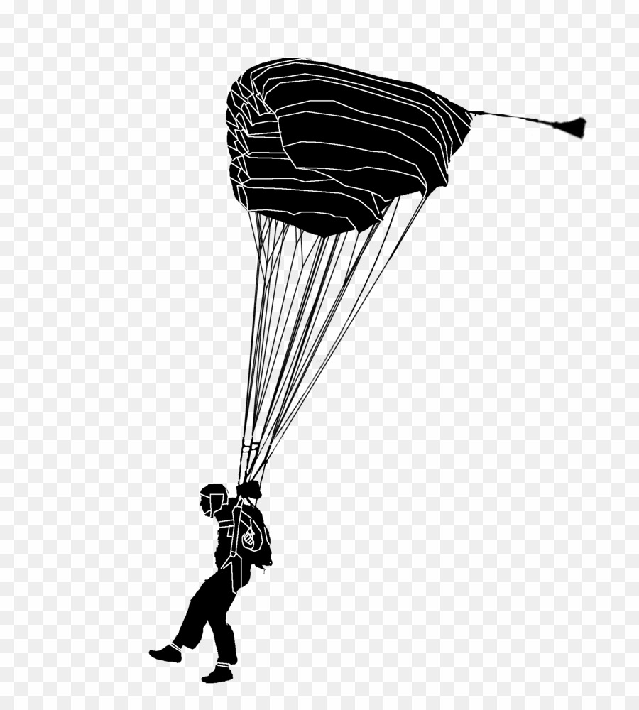 parachute clipart parachute landing