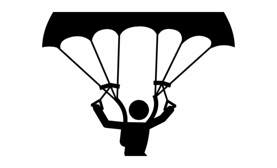 parachute clipart skydive