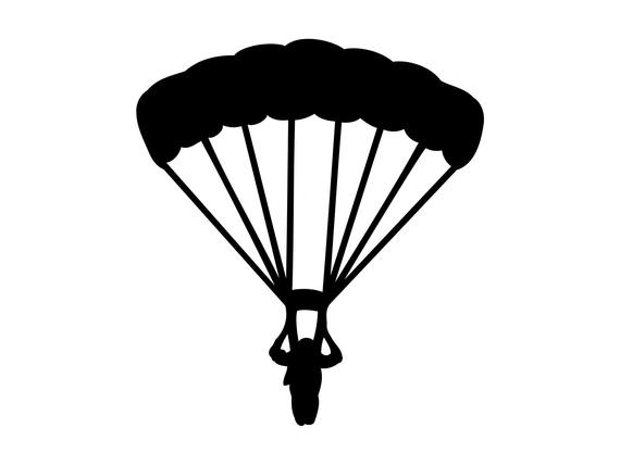 parachute clipart svg