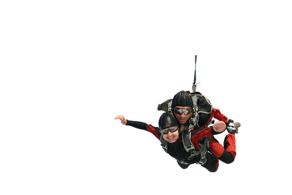 Vrsar the beautiful city. Parachute clipart tandem skydive