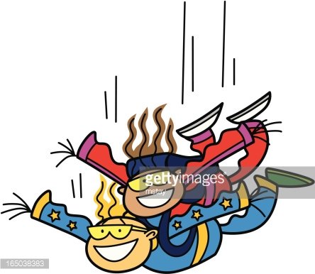 Skydiving premium clipartlogo com. Parachute clipart tandem skydive