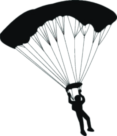 parachute clipart transparent background