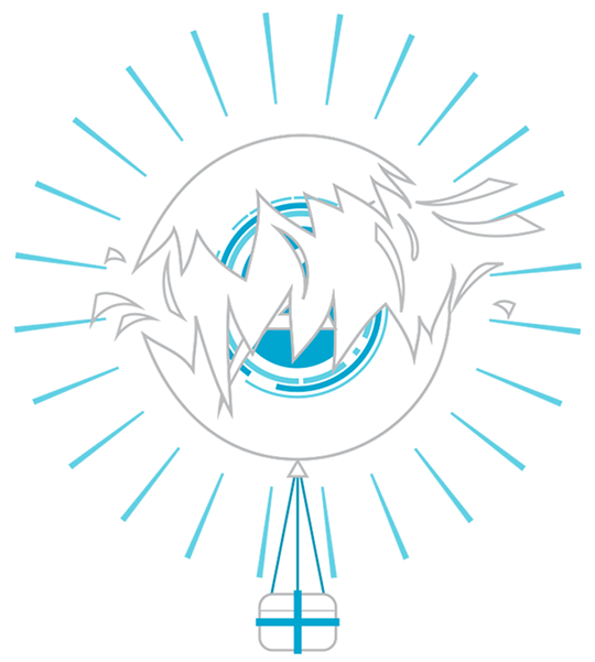 Launch a virtual animated. Parachute clipart weather balloon