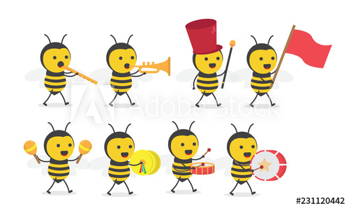 parade clipart musical group