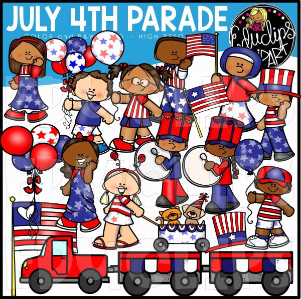 parade clipart patriotic parade