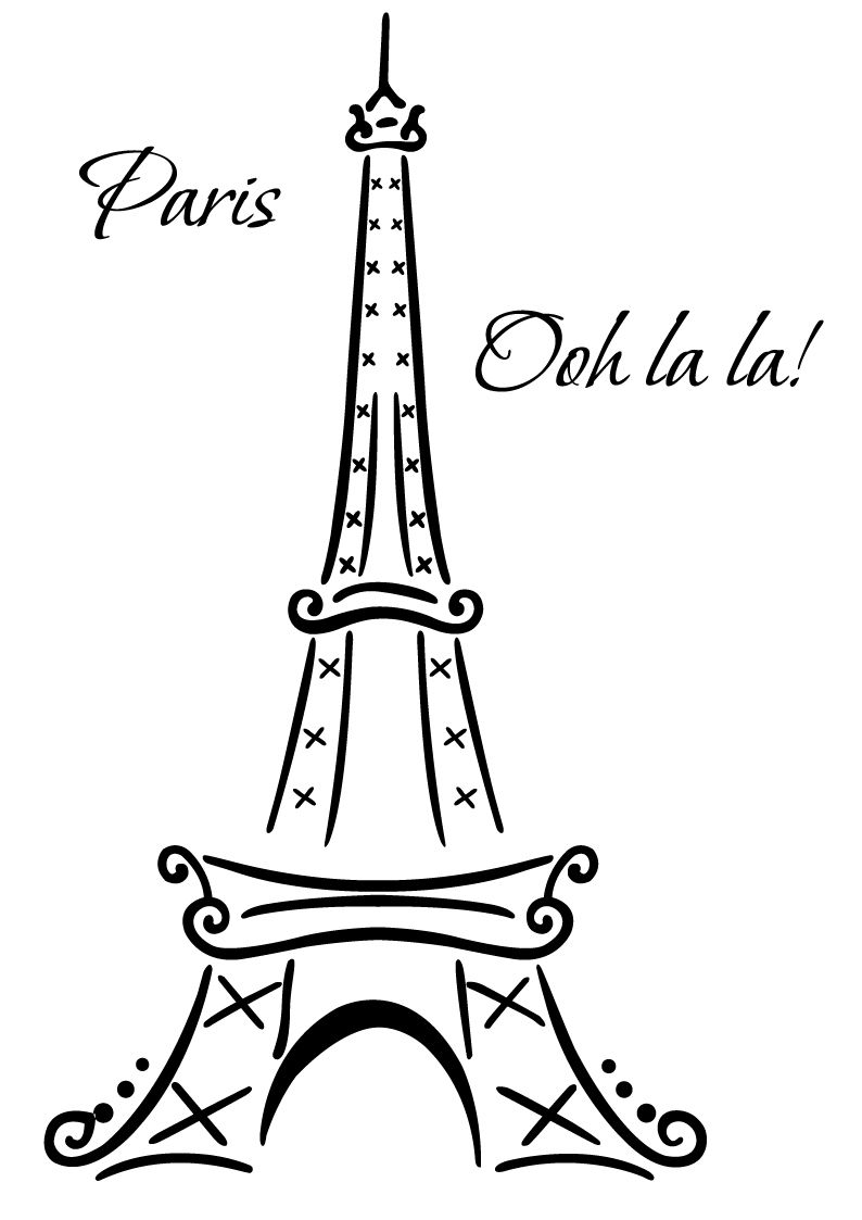 Paris clipart decal, Paris decal Transparent FREE for download on ...