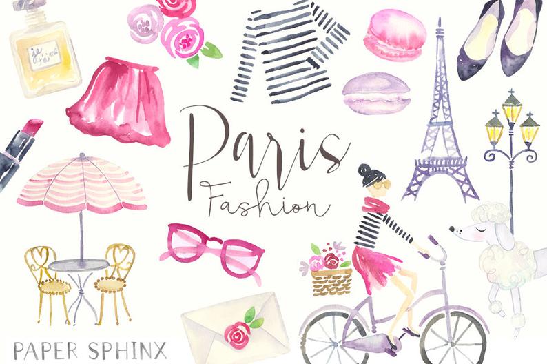 paris clipart fashion paris