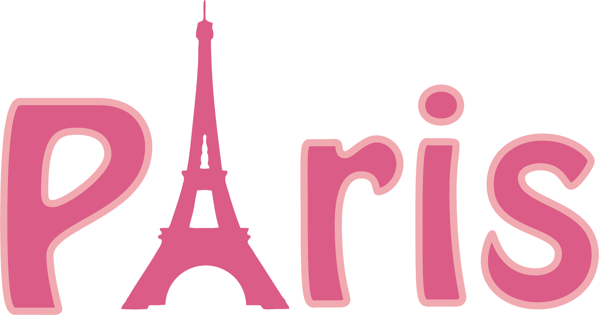 Paris clipart font. Typography big image png