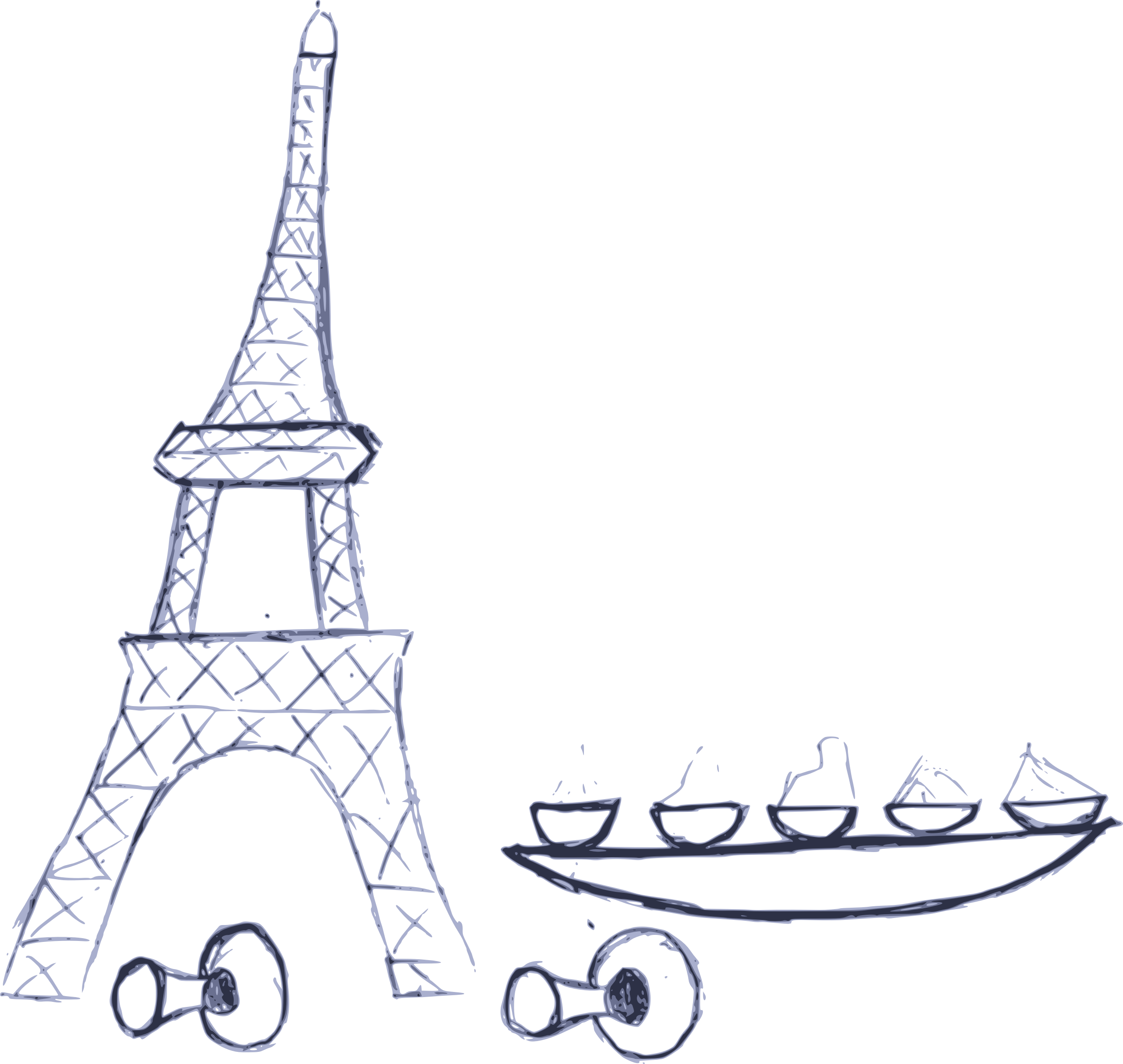 Paris clipart font. Champignons de big image