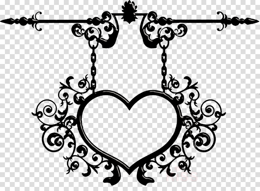 Paris clipart frame. Heart background illustration 