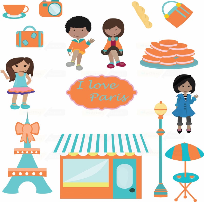 Clip art i love. Paris clipart kid