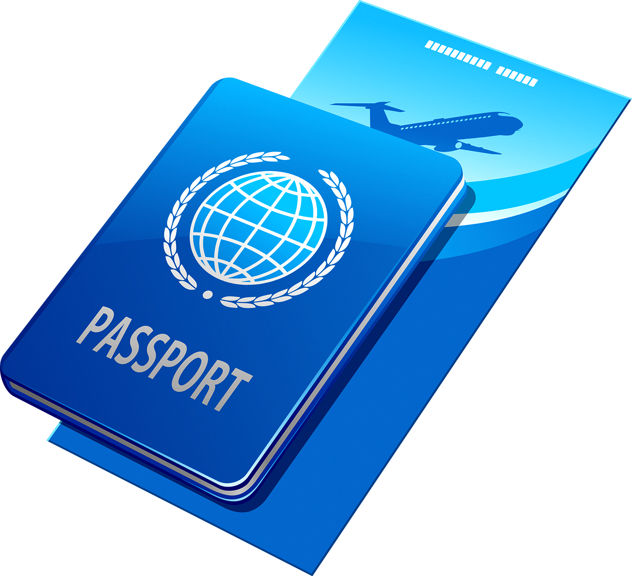 paris clipart passport