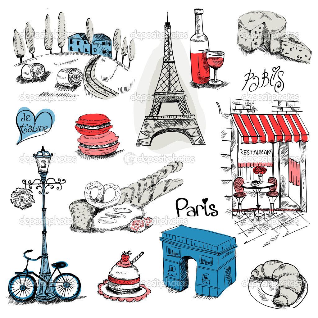 paris clipart restaurant french