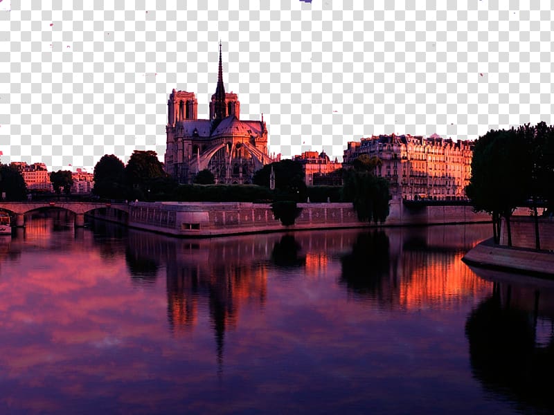Notre dame de eiffel. Paris clipart town paris