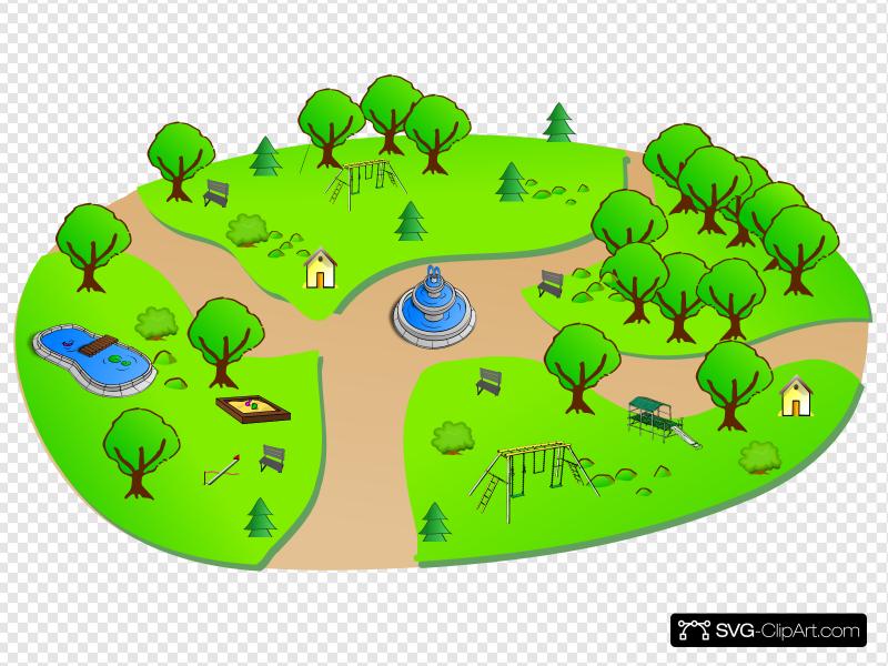 Park clipart icon, Park icon Transparent FREE for download on ...