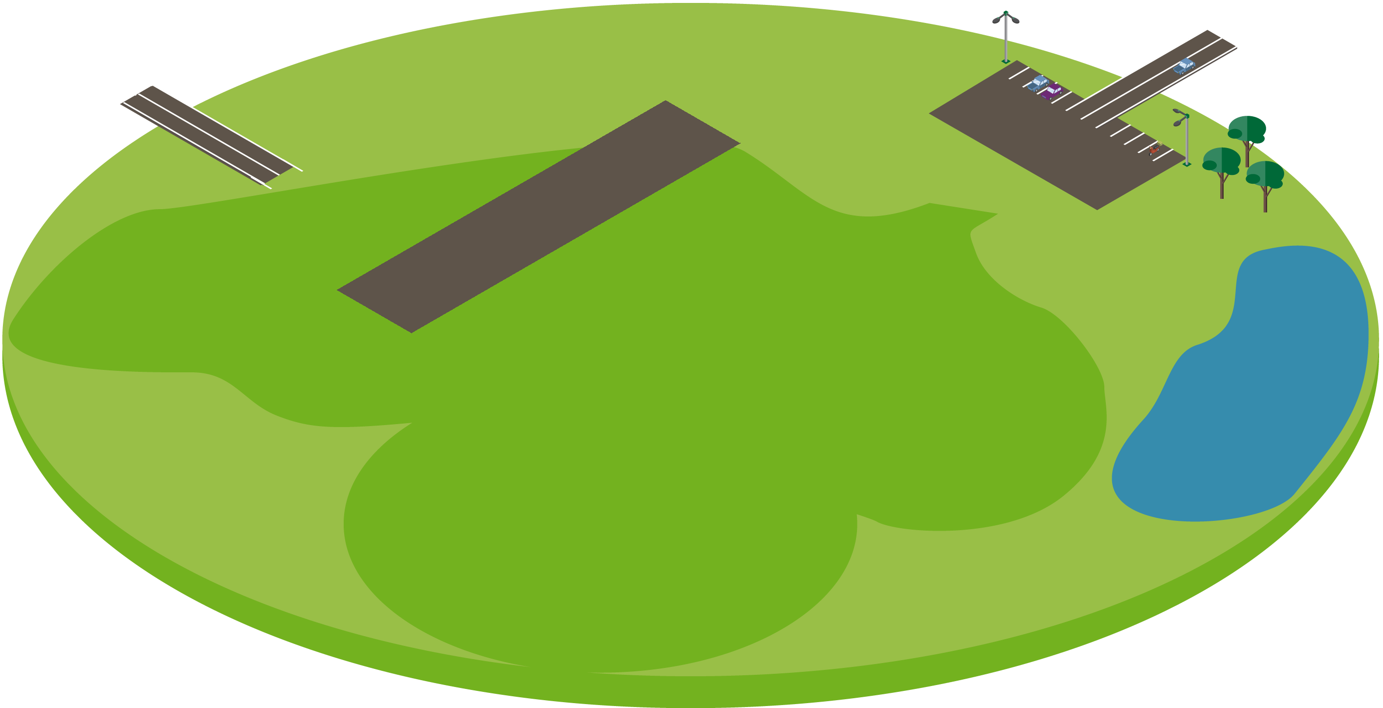 Park clipart polluted. Harvard connected campus car