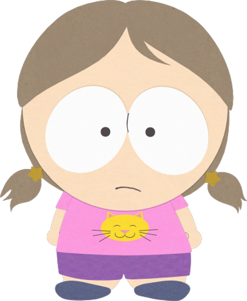 Crystal white south park. Worry clipart fretful