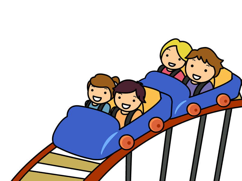 park clipart roller coaster