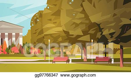 park clipart town background