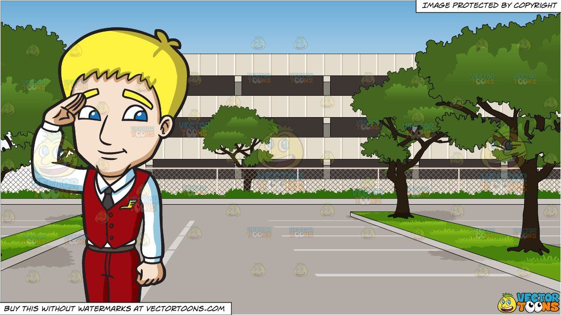 parking lot clipart animated