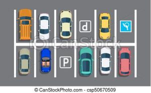 X making the web. Parking lot clipart available