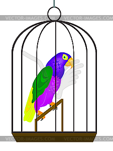 parrot clipart cage clipart