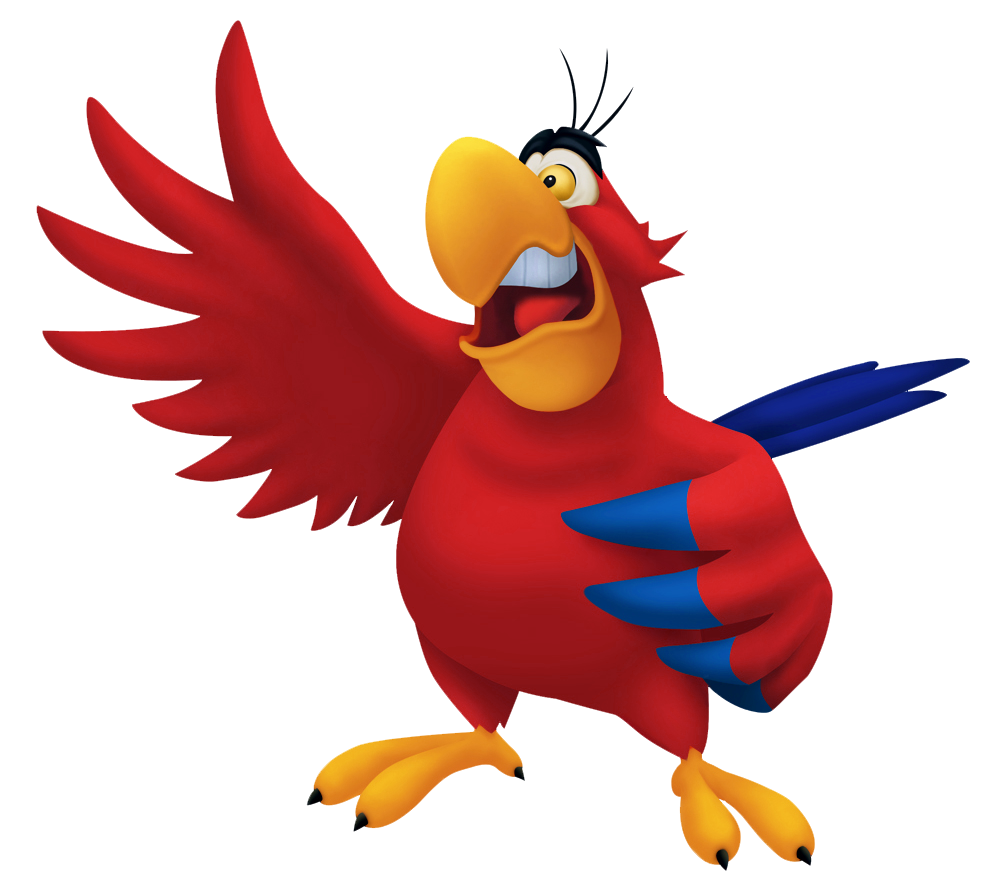 parrot clipart cartoon