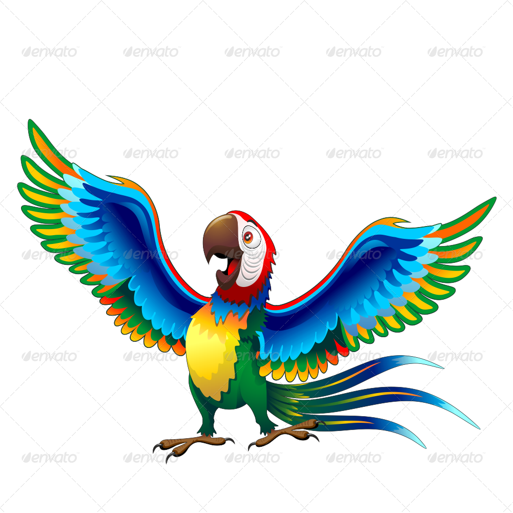 parrot clipart safari bird
