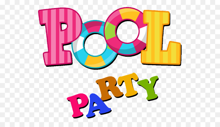 party clipart text