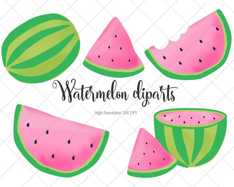 party clipart watermelon