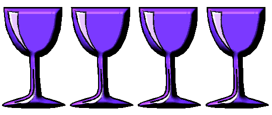 passover clipart four cup
