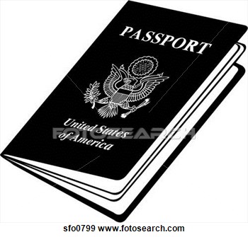 passport clipart clip art