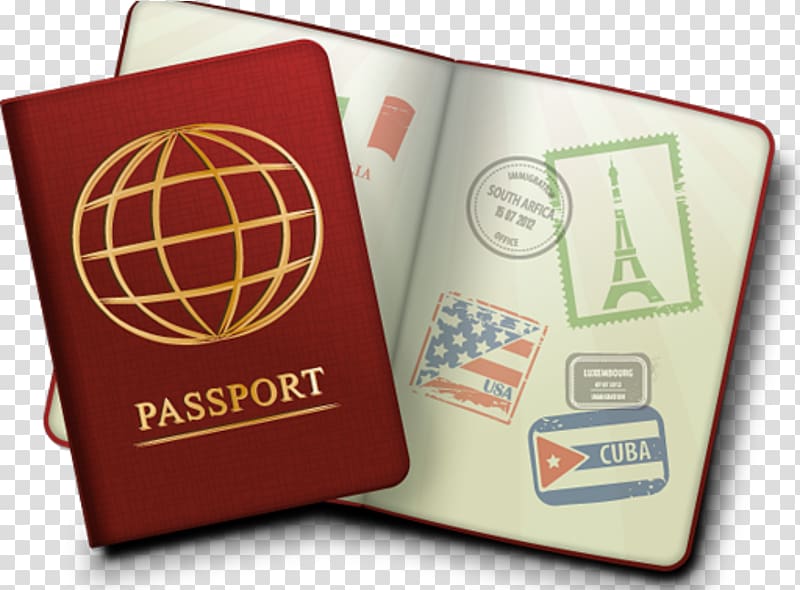 passport clipart couple travel