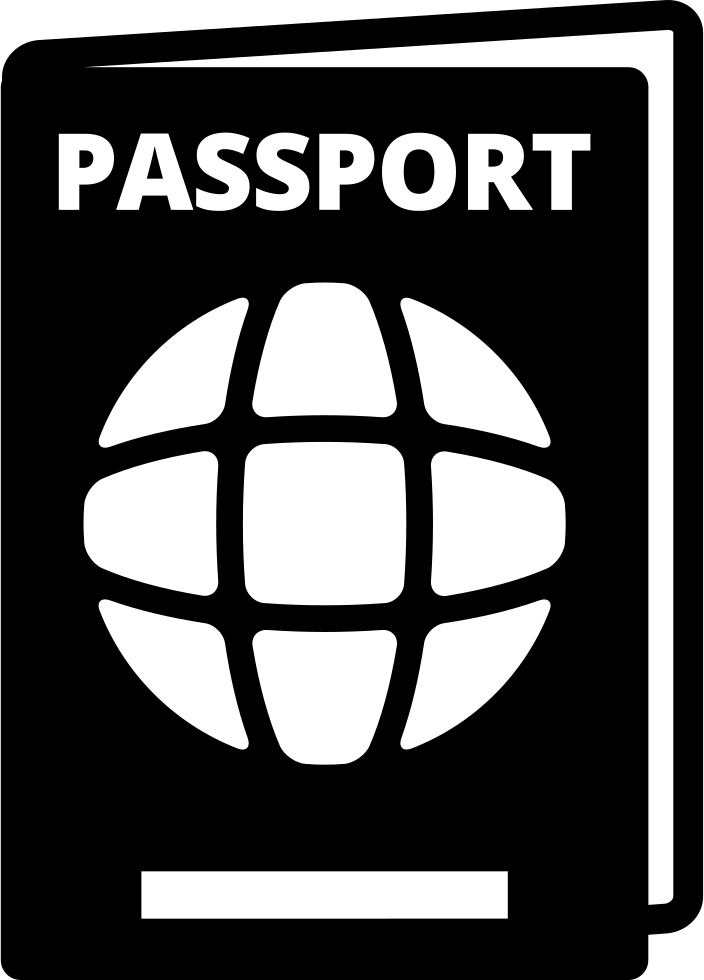 passport clipart free vector