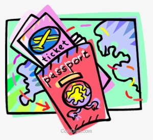 Passport clipart itinerary. Png images cliparts free