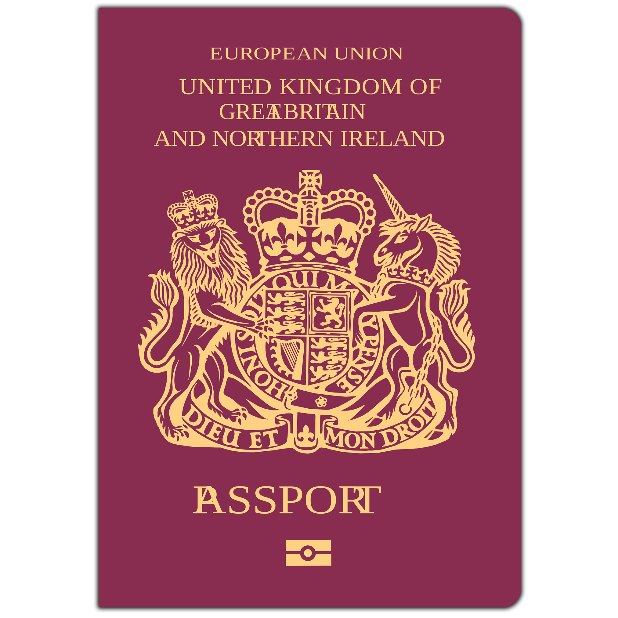 passport clipart passport british