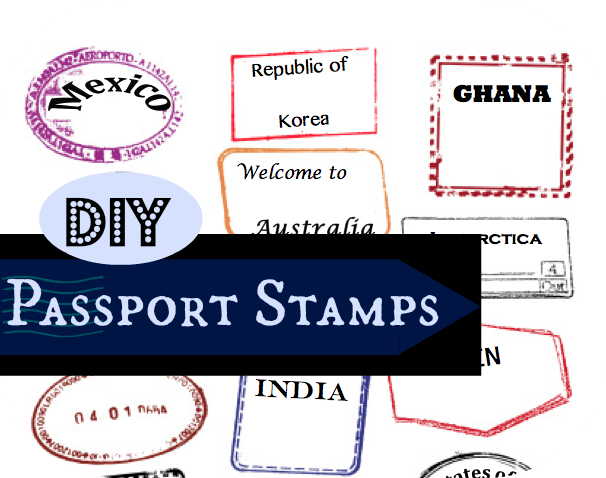 passport clipart passport template