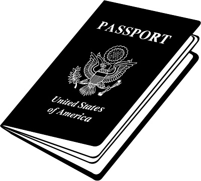 Clip art library . Passport clipart passport us